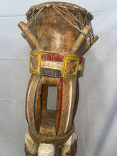 Load image into Gallery viewer, Largre African Ceremonial Ritual Drum Senufo Tribe Ivory coast