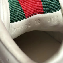 Load image into Gallery viewer, GUCCI Re-Web Sneakers 787476 Mens Size 12 Gg Canvas & Leather, Barely Used
