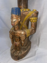 Load image into Gallery viewer, Largre African Ceremonial Ritual Drum Senufo Tribe Ivory coast