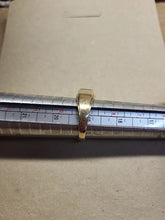 Load image into Gallery viewer, Men's Vintage 10K Yellow Gold .65c Diamond Pave Signet Ring SZ 9