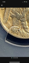 Load image into Gallery viewer, 1937-D 3 Leg Buffalo Nickel 5c PCGS Extra Fine, Denver Mint