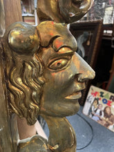 Load image into Gallery viewer, #165 Antique Large Gold Gilt Beveled Wood Mirror 67” X 48”