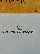 Load image into Gallery viewer, LM7- Jean-Michel Basquiat ‘All Colored Cast’ Lithograph 129/300, 34.75”x25.75”
