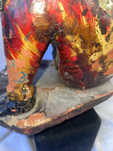 Load image into Gallery viewer, Late 19Th Century Hand Carved Wood Monkey Figure From India