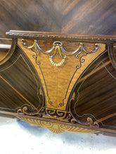 Load image into Gallery viewer, Antique 1920’s-30’s Bedroom Set High Boy Dresser-Mirrored Dresser Full Bed