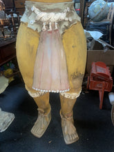 Load image into Gallery viewer, Large Life Size majestic Mexican Native Aztec Inca Clay Warrior Statue 81”