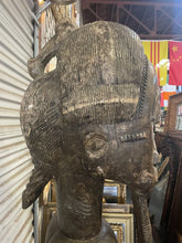 Load image into Gallery viewer, 1930-1950 Large Male Baule Figure "Blolo Bian," Ivory Coast, Africa 80”!!
