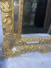 Load image into Gallery viewer, Stunning 19th Century Louis XIV Style Mirror in Carved Gilt Wood, France