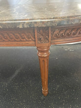 Load image into Gallery viewer, Set of 3 beautiful black Marble Oval Coffee Table And 2 End Tables!