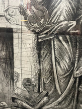 Load image into Gallery viewer, Beautiful Framed Large Signed And Numbered Greek, Roman Artwork Done On Paper