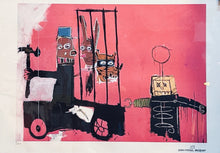Load image into Gallery viewer, LM1- Jean-Michel Basquiat “Molasses” 1983 Limited Ed 91/300 Plate Signed 35x27