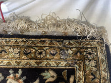 Load image into Gallery viewer, Vintage Handmade Beautiful Perssipn Silk Rug/tapestry 41“ X 29“