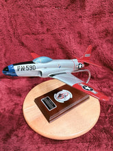 Load image into Gallery viewer, Vintage P-80 Shooting Star Lockheed Martin Airplane Mahogany Wood Model