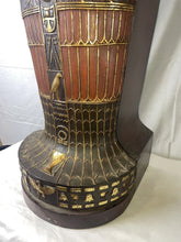 Load image into Gallery viewer, 48” Egyptian Pharaoh Tutankhamun King Tut Sarcophagus Display Cabinet