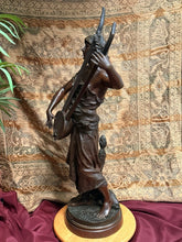 Load image into Gallery viewer, JC2 - Antique Charles Coudray ‘SEMIRAMIS’ 35” Bronze Statue ARTIST PROOF, SIGNED