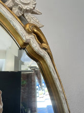 Load image into Gallery viewer, #27 Harrison & Gil DAUPHINE Large Gold Wood Italian Style Mirror 47“ X 29 1/2“