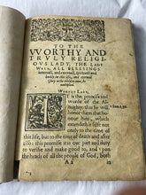 Load image into Gallery viewer, Antique “RARE” Sermons The Description Of Fleshly Lusts And Others London 1622 