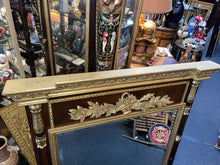 Load image into Gallery viewer, Large Larbarge vintage, Italian Mid Century gold ornate Mirror