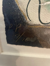 Load image into Gallery viewer, Orlando Agudelo Botero Mixed Media 'Un Angel Llamando Maria del Pilar' Signed