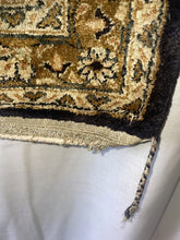 Load image into Gallery viewer, Vintage Handmade Beautiful Perssipn Silk Rug/tapestry 41“ X 29“