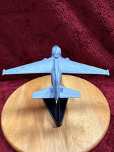 Load image into Gallery viewer, Vintage Lockheed Martin ES-3A Mahogany Wood Model On Stand