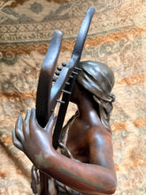 Load image into Gallery viewer, JC2 - Antique Charles Coudray ‘SEMIRAMIS’ 35” Bronze Statue ARTIST PROOF, SIGNED