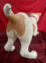 Load image into Gallery viewer, Vintage Large Fiberglass 48" Jack Russell Terrier Dog Store Advertising Display