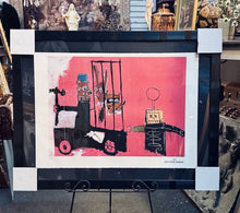 Load image into Gallery viewer, LM1- Jean-Michel Basquiat “Molasses” 1983 Limited Ed 91/300 Plate Signed 35x27