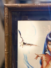 Load image into Gallery viewer, Hand Signed Vampirella Art Print Framed 28x16 Personalized Autograph Pin-Up