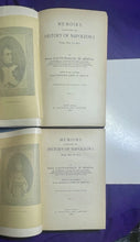 Load image into Gallery viewer, MEMOIRS Illustrating History of Napoleon I.. by CLAUDE-FRANCOIS de MENEVAL, 1894