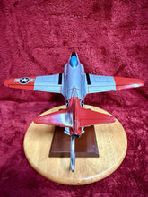 Load image into Gallery viewer, Vintage P-80 Shooting Star Lockheed Martin Airplane Mahogany Wood Model