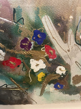 Load image into Gallery viewer, Orlando Agudelo Botero Mixed Media 'Un Angel Llamando Maria del Pilar' Signed