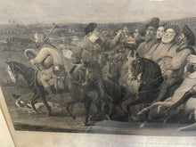 Load image into Gallery viewer, Rare 1817 Pilgrimage To Canterbury Engraving nicely, framed by a gallery