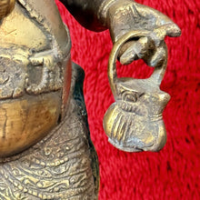 Load image into Gallery viewer, Mappilai Ganesha - Statue of Lord Ganesh with his umbrella, Bronze Sculpture