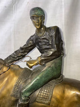 Load image into Gallery viewer, Isidore Bonheur Le Grand WINNERS CIRCLE Large bronze Vintage Signed Sculpture!!