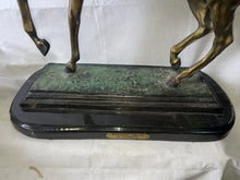 Load image into Gallery viewer, Isidore Bonheur Le Grand WINNERS CIRCLE Large bronze Vintage Signed Sculpture!!