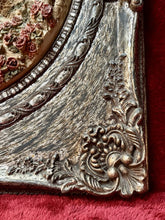 Load image into Gallery viewer, Large Vtg 3D High Relief Wall Plaque Rococo Courting Couple Ornate Frame 32x28