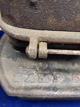 Load image into Gallery viewer, Antique Cast IRON CLAD Kerosene Sad Iron Stove Heater PAT. 1885 w Mica & Wick