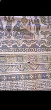 Load image into Gallery viewer, Antique Late 19th century tapestry from India or Bengal Kantha 8’x6’!!