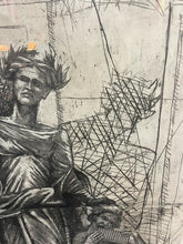 Load image into Gallery viewer, Beautiful Framed Large Signed And Numbered Greek, Roman Artwork Done On Paper