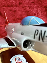 Load image into Gallery viewer, Vintage P-80 Shooting Star Lockheed Martin Airplane Mahogany Wood Model