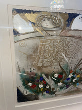 Load image into Gallery viewer, Orlando Agudelo Botero Mixed Media 'Un Angel Llamando Maria del Pilar' Signed