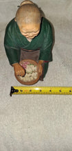 Load image into Gallery viewer, Vintage Hakata Urasaki Doll Japan Elderly Woman Preparing Food Figurine 8"
