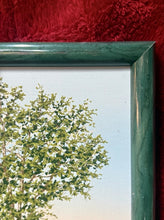 Load image into Gallery viewer, E9- Vintage H. Hargrove "Teeing Off" Art Framed Print On Canvas HAND SIGNED
