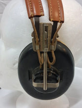Load image into Gallery viewer, WWII US Military Aviation Headset H-3 ARR-3 NAF-48490-1 Pilot Radio Headphones
