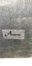 Load image into Gallery viewer, Vintage 1969 Austin Sculpture Darwin Thinking Ape Monkey Statue Holding Skull
