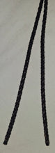 Load image into Gallery viewer, Vintage LTT Sterling Silver Black Onyx Bolo Tie Southwestern Western Leather
