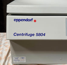 Load image into Gallery viewer, Eppendorf Model 5804 High-Speed Benchtop Centrifuge &amp; 2 Inserts Tested Power On
