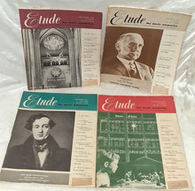 Load image into Gallery viewer, The Etude Music Magazine Complete 1953 Set Jan-Dec  Vintage Theo Presser
