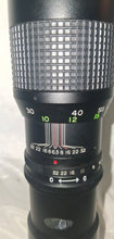 Load image into Gallery viewer, Spiratone Plura-Coat Sharpshooter 400mm f/6.3 Telephoto Lens w/ Case Japan
